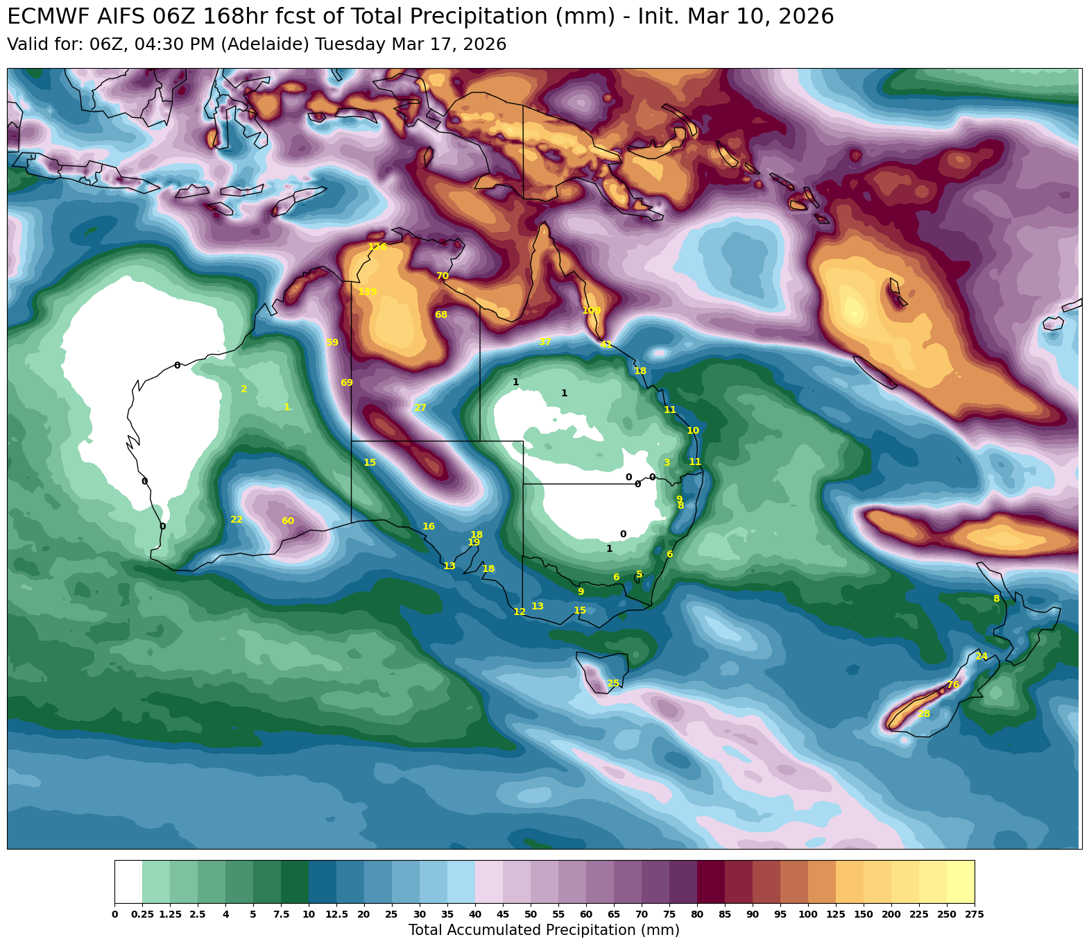 ECMWF AIFS Precip